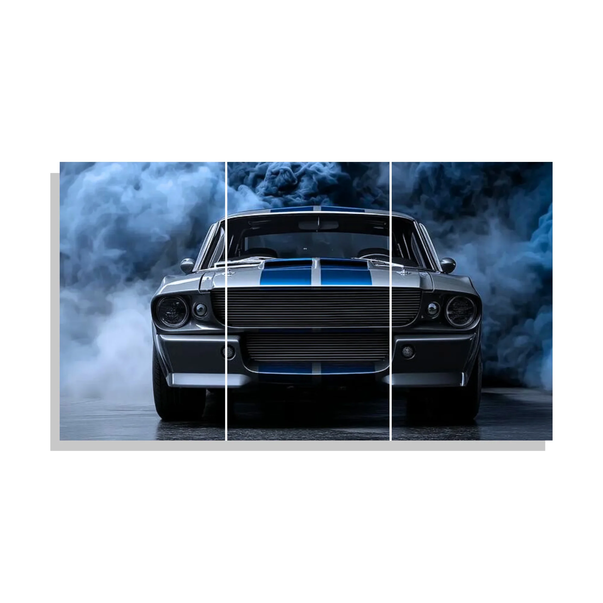 Djane Studio Car Acrylic Wall Frame | Luxury Car Wall Frame for Living Room, Bedroom, Office & Gaming Room | Modern Home Décor | Pack of 3 | Size 15x10 Inch